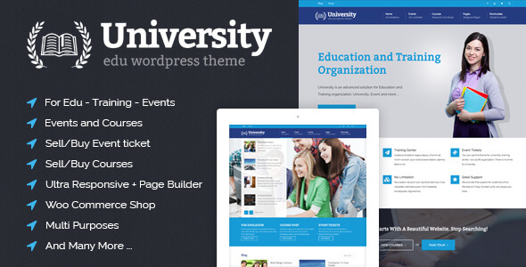 education wordpress themes